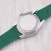 Montre-bracelets Bligre 40 mm précision NH35 en verre saphir en métal en acier inoxydable en acier vert Lumineux Mensure automatique Machinerie Q240426