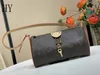 Designer Luxury POCHETTE TIRETTE M47123 Brown Canvas Leaher 2024 Shoulder Bag Handbag Tote 7A Best quuality