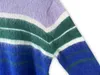 디자이너 스웨터 레트로 클래식 패션 카디건 스웨트 셔츠 남자 스웨터 편지 자수 둥근 목 편안한 점퍼 2249