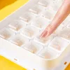 Tools 32/64 Grid Ice Cube Tray with Lid and Bin Press Silicone Ice Cube Maker Mold Ice Mould Box for Bar Gadget Kitchen Accessories