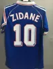 1998 French Classic Vintage Jersey 1982 84 86 88 90 98 00 04 06 Koszulki piłkarskie Zidane de Foot Mbappe Rezeguet Maillot Desailly Henry Platini Retro Men Football Football