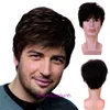 Boys short hair cap handsome fashion wig mens