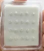 925 sterling silver Star cubic zircon Nose Stud body piercing jewelry 20pcspack3965727