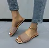 Casual Shoes Women's Flat Sandals European American Fashion Lightweight Bekväm utomhuslovstrand