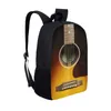 Рюкзак Классический гитарный школьная школьная сумка музыкальный инструмент долговечный стиль студенческого стиля Diy Storage Mochila Holiday подарок
