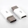 10st mobiltelefonadapter Micro USB till USB C Adapter MicroUSB -kontakt för Xiaomi Huawei Samsung Galaxy A7 Adapter USB Type C