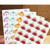 Transfert de tatouage 24 PCS / lot DIY CARTONIR CARTOONE COIN MIGIN PAPER Stickers For Photo Albums Excellent cadre de décoration de cadre manuel Ensemble de scrapbooking 240427