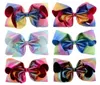 8 inch baby bow barrettes Cute hair bows Shiny laser Hairpins Girl Clippers Girls Hairpin kids Hair Accessory for toddler KFJ1991166350