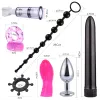 Leksaker sextoy bdsm kit set vibrator handbojet hals sex leksak vuxen par piska anal rumpa för kvinnor män intim sexuell spel bondage