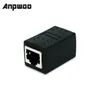 ANPWOO RJ45 Dişi - Kadın Port Ağı Ethernet LAN Ayrıştırıcı Konnektör Transfer Kafası RJ45 Adaptör Bağlayıcı CAT5 CAT6 SOWKT