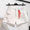 Dames shorts mode blauwe denim shorts dames zomer hoge taille losse korte broek sexy meisje allemaal match hot pants jeans brede shorts Korean D240426