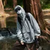 Ripstop Puffer Pullover Waterproof Hiking Camping Outerwear Realize