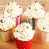 Formar 50st Stripe Cupcake Paper Cup Fettsäker Cupcake Wrapper Paper Muffin Cupcake Baking Cup Cupcake For Party