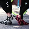 Running Shoes 36-45 EUR Couples Super Light Anti-slip Lovers Sneakers Breath Mesh Lining Outdoor Sports Sweet Gift