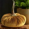 Party Decoration Velvet Pumpkins Fall DIY Handmade Super Soft Stuffed Small Artificial Cute Pumpkin Foam Halloween Thanksgiving Decor