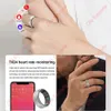 Smart Ring Activity Fitness Tracker Heart Rate Sleep Health Monitor Blood Oxygen Blood Pressure Finger Ring for IOS Android 240422