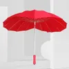 Paraplyer kreativa hjärtformade kärlek paraply prydnad vuxen brud bröllop presenttillbehör