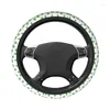 Steering Wheel Covers Shamrocks Cover St Patrick Day Auto Protector For Sedan Car Accessories Universal 14.5-15 Inch