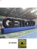 10m long (33ft) with blower outdoor activities Inflatable Letter Words Logo Board Customized Alphabet Letters for Advertising Decoration