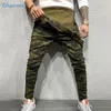 Męskie dżinsy stylowe mężczyzn streetwear kombinezon stały kolor Slim Fit BIB Jumpsuits Style ładunkowe swobodny pasek dżinsowy pasek