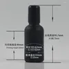 Garrafas de armazenamento Fornecedores da China 30 ml Roll em Recipiente de Cosmético de Botthe de Vidro 1 oz de óleo essencial recarregável