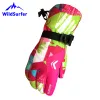手袋カップル防水スキーグローブメンスノーボード加熱手袋ミトンスノーボード女性スポーツサーマルスキーグローブ