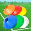 Fotboll 10st PVC Ny sportfotboll Fotboll Rugby Speed ​​Training Disc Cone Cross Track Space Marker Outdoor Sports Cross Speed ​​Training