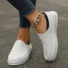 Casual skor kvinnor 2024 manlig sneaker canvas pojkar mode slip-on vulkaniserade lägenheter icke-läder zapatos hombres