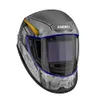 Andeli Welding Helme Auto потемнение с видом с боковым видом True Color Gulding Hood 4 дуговой датчик DIN5-8/DIN9-13 для сварки вырезки 240423