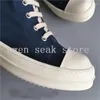 Casual schoenen 19SS Owen Seak Men canvas high-top enkel veter luxe trainers sneakers laarzen merk zip flats grote maat