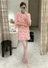 Chan veste 2024 cc Nouveaux vêtements de créateurs femmes cardigan veste en tweed vestes femme manteau femme concepteur veste femme jupe courte de la jupe de créateur de la fête des mères cadeau