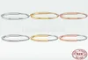 Bracelet de bracelet de serrure de créateur avec diamant 925 bijoux en argent sterlling rose doré 18k Gold Classic Fashion for Men Women Luxur5428447