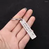 Keychains Drive Safe I Love You Stainless Steel Keychain Gifts For Girlfriends Boyfriends Car Key Chains Women Men