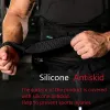 Calco di sollevamento pesi di sicurezza antisciplip silicone sollevamento cinghiali di addestramento della forza di addestramento per la forza CrossFit Wand Grips Supporto per il polso