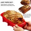 Formy Walfos Food Grade Non Stick Cake Bread Form Bakeware Duże tosty francuski chleb pansoap bochenek bochenek pleśnią