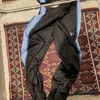 Herrenhosennadeln begrenzte blaue Schmetterling Stickstreifen Awge Jacken schwarze Jogginghosen Männer Frauen Trailsuit