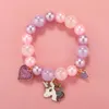 Bracciale per perline di argilla morbida colorata in perline Adatto alle ragazze Fruit Fruit Friendship Fashion Accessori all'ingrosso di tendenza all'ingrosso