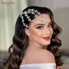 Headpieces Youlapan Bride Rhinestone Hair Comb Wedding Fashion Accessories Bridesmaid Utsökta huvudbonader Kvinnor Huvudband HP568