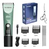 Trimmer włosów Teddykala Dog Clipper z 2200 mAh LCD Professional Pet Professional Electric Q240427