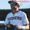 2024 Oklahoma Sooners Baseball Jersey Braxton Douthit Jamie Hitt Carter Campbell Will Carsten Kale Davis Carson Atwood Custom Stitched Oklahoma Sooners Maglie