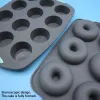 Vormen warmtebestendige siliconen broodbrood muffin donut cake bakbak oven bakpan siliconen bakware set siliconen cake pan set