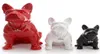 Céramique French Bulldog Dog Statue Accessoires de décoration maison Objets artisanaux Ornement Porcelaine Animal Figurine salon R41971361961