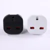 Universal UK all'UE Black White White European Charger Socket Plug Adapter Adapter Converter Travel Converter