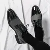 Kleiderschuhe Britisch -Stil Männer formelle Kleidung Business Fashion Luxus elegant