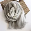 Shawls 100*200 Big Size Scarfe For Women Hijab Turban For Women d240426