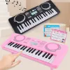 Keyboards Portable Electronic Piano Keyboard Children Musical Instrument LED Display 37 Keys Digital Keyboard Kids Educational Toy