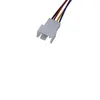 12cm 4Pin Kabel adaptera wentylatora Przekształć przedłużacze, karta VGA MIRCO 4PIN do mini 4pin wentylator 12 cm Regulacja temperatury