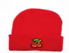 LDSLYJR Cotton Cherry fruit embroidery Thicken knitted hat winter warm hat Skullies cap beanie hat for adult and children 1838693811