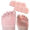 ツール前足パッドTOEセパレータークッションパッドシリコン鎮痛剤リリーフシューズインソールTOE HALLUX VALGUS CORFEROR GEL PADSフットケア