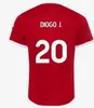 2024 seizoen szoboszlai voetbalshirts mac allister 24 25 mohamed diogo luis diaz voetbal shirts mannen kinderen uniformen special arnold darwin jersey 2025 huis rood naai